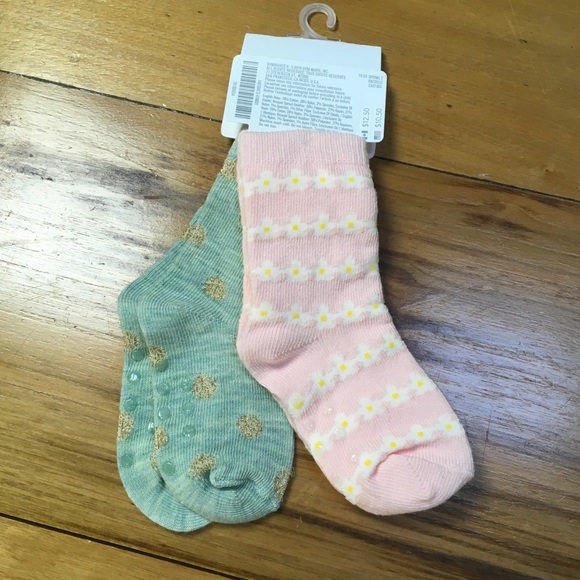NWT Gymboree Baby Socks Set of 2 Pairs - Picture 2 of 4